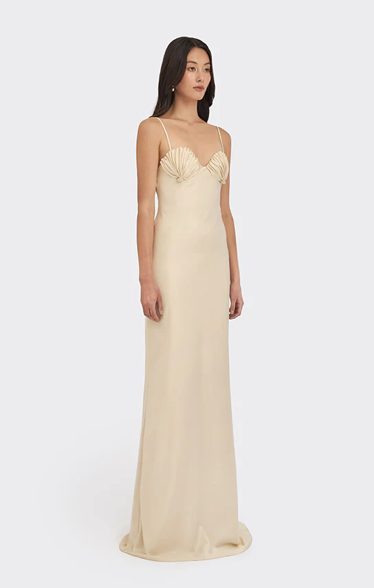 Shell Maxi Slip Dress - Image 9