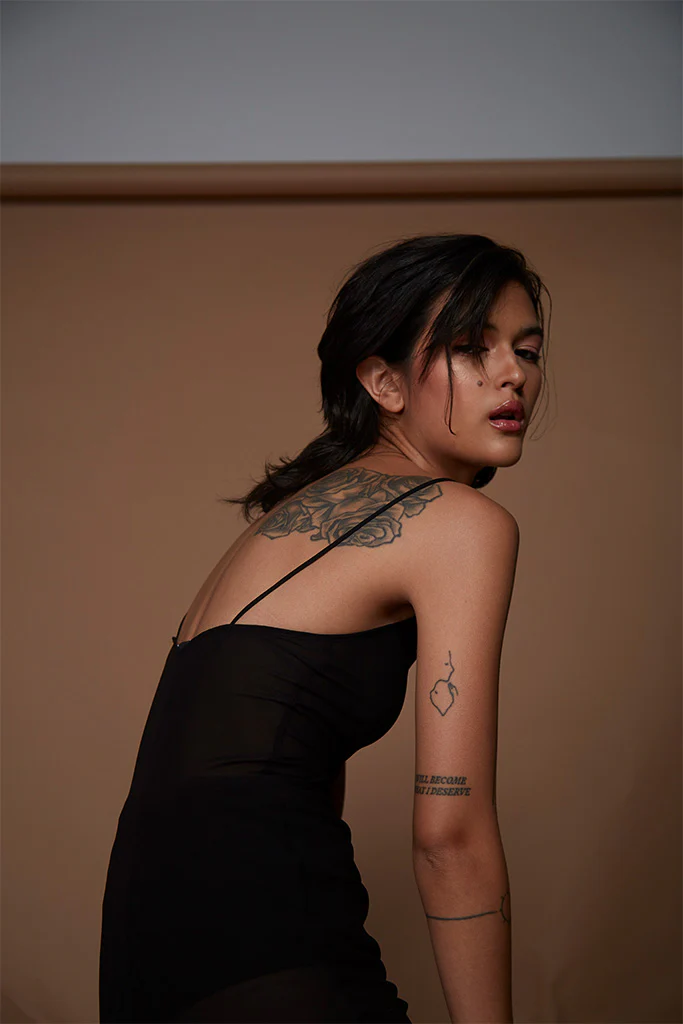 Signature V Neck Romance Dress - Image 3
