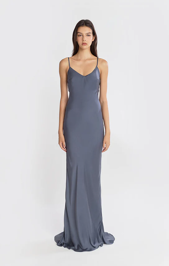 Signature V Neck Maxi Dress