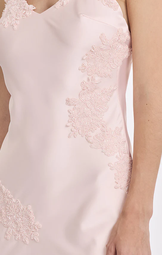 Signature V Neck Maxi Dress (Lace) - Image 10