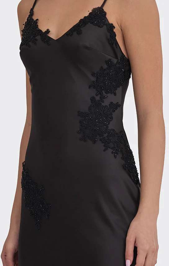 Signature V Neck Maxi Dress (Lace) - Image 13