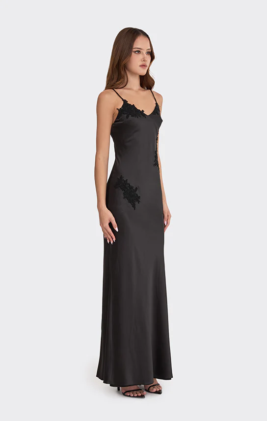 Signature V Neck Maxi Dress (Lace) - Image 15