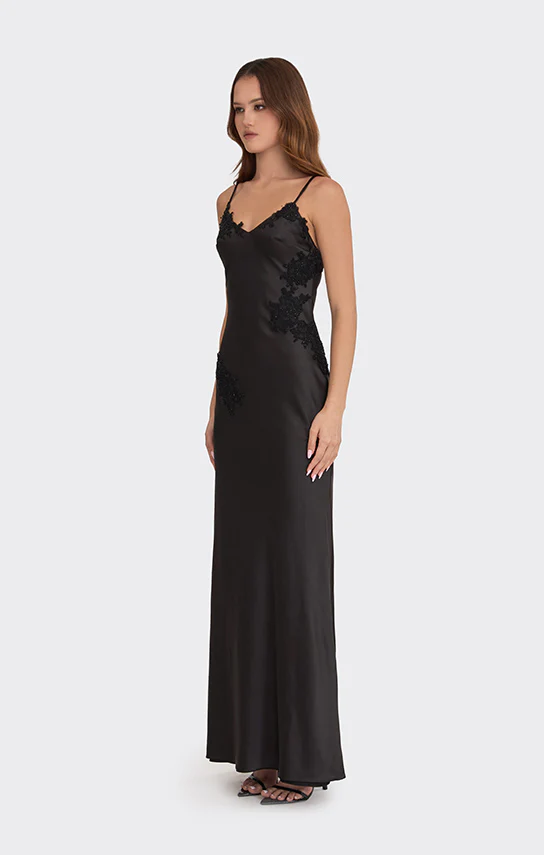 Signature V Neck Maxi Dress (Lace) - Image 16
