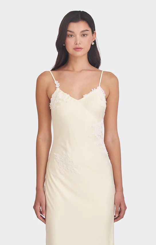 Signature V Neck Maxi Dress (Lace) - Image 21