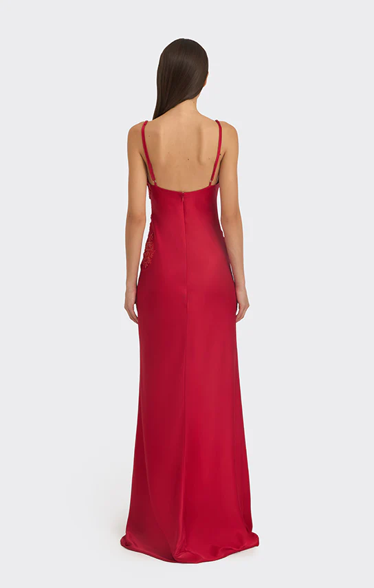 Signature V Neck Maxi Dress (Lace) - Image 5