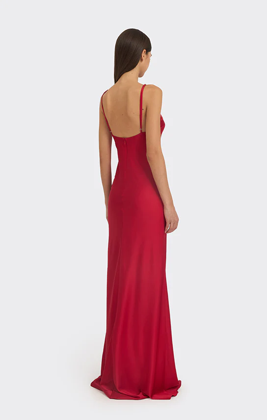 Signature V Neck Maxi Dress (Lace) - Image 7