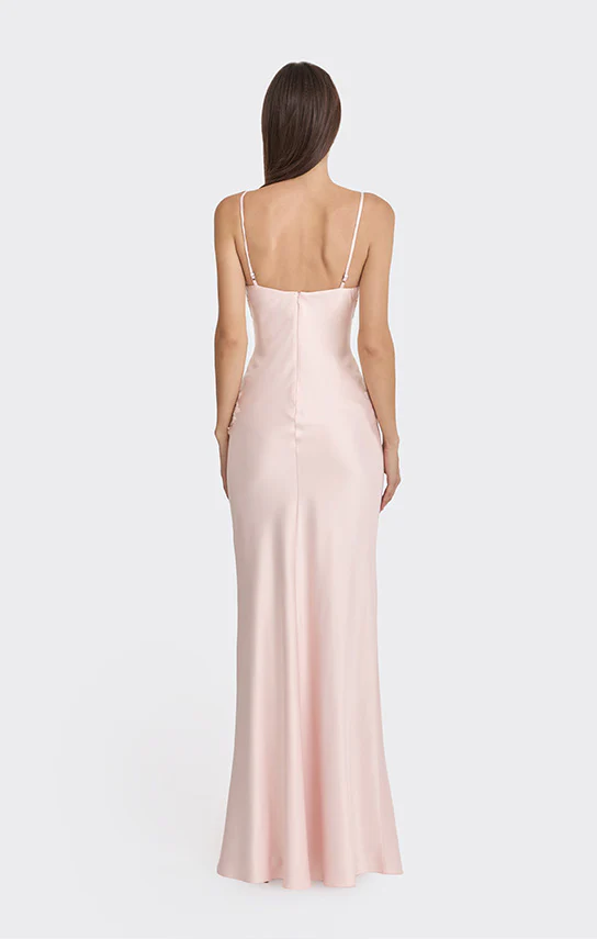 Signature V Neck Maxi Dress (Lace) - Image 9