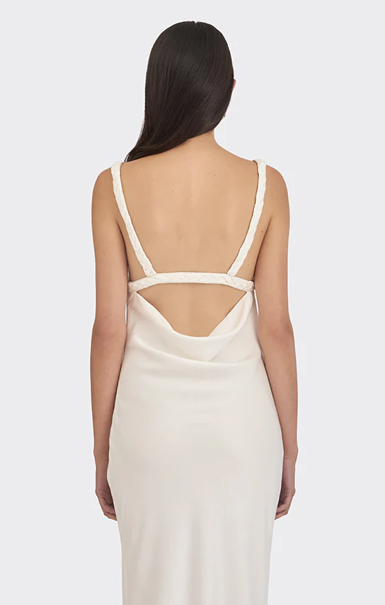 Spiral Cowl Maxi Dress - Image 15