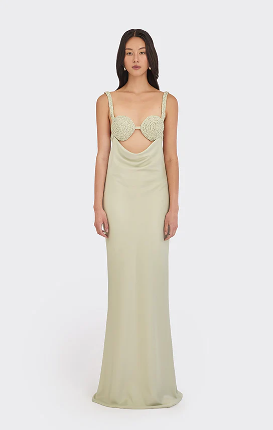 Spiral Cowl Maxi Dress - Image 6