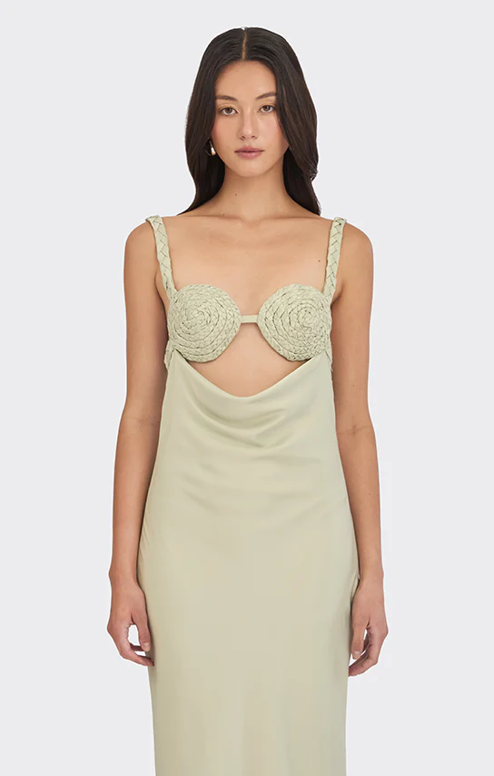 Spiral Cowl Maxi Dress - Image 7