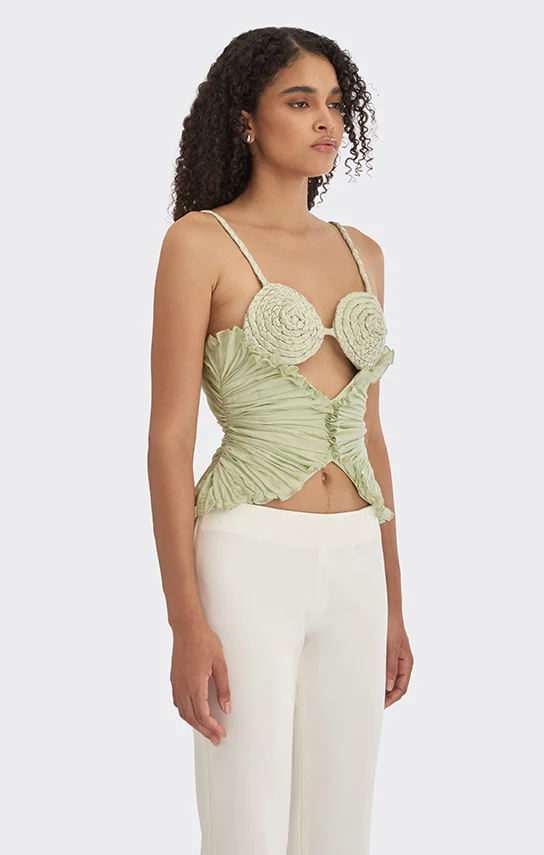 Spiral Lotus Leaf Top - Image 4