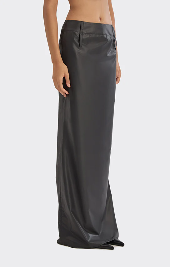 Spiral Low Waist Maxi Skirt - Image 2