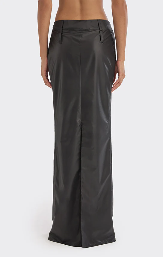 Spiral Low Waist Maxi Skirt - Image 3