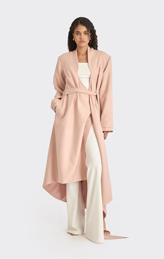 Spiral Wrap Coat - Image 12