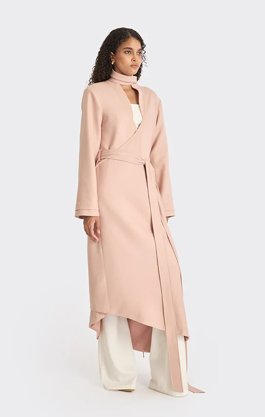 Spiral Wrap Coat - Image 13