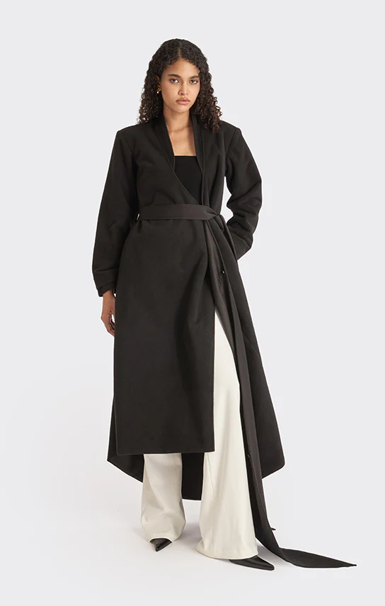 Spiral Wrap Coat - Image 7