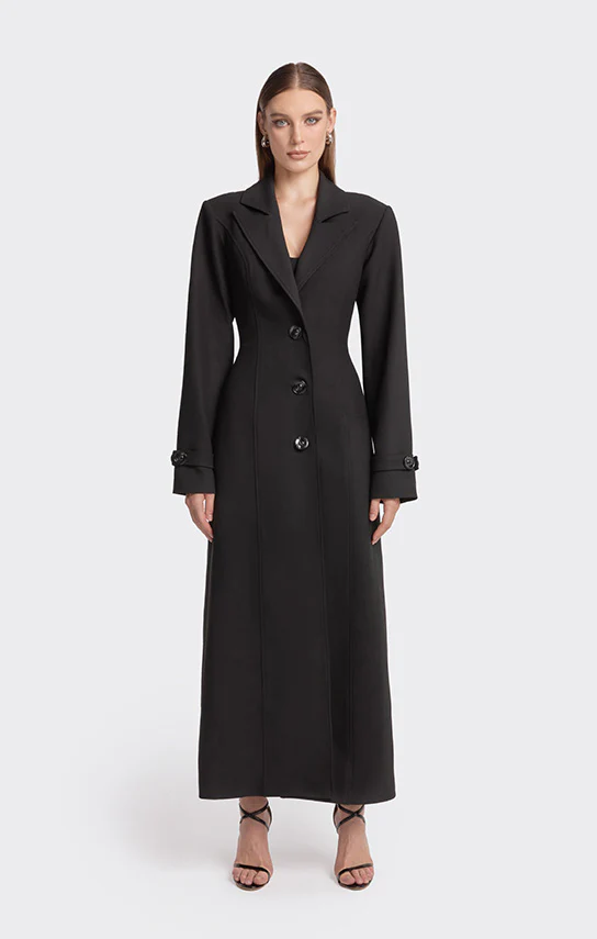 Stolen Single-Breasted Long Coat - Image 10