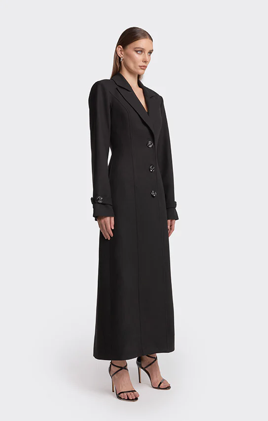Stolen Single-Breasted Long Coat - Image 11