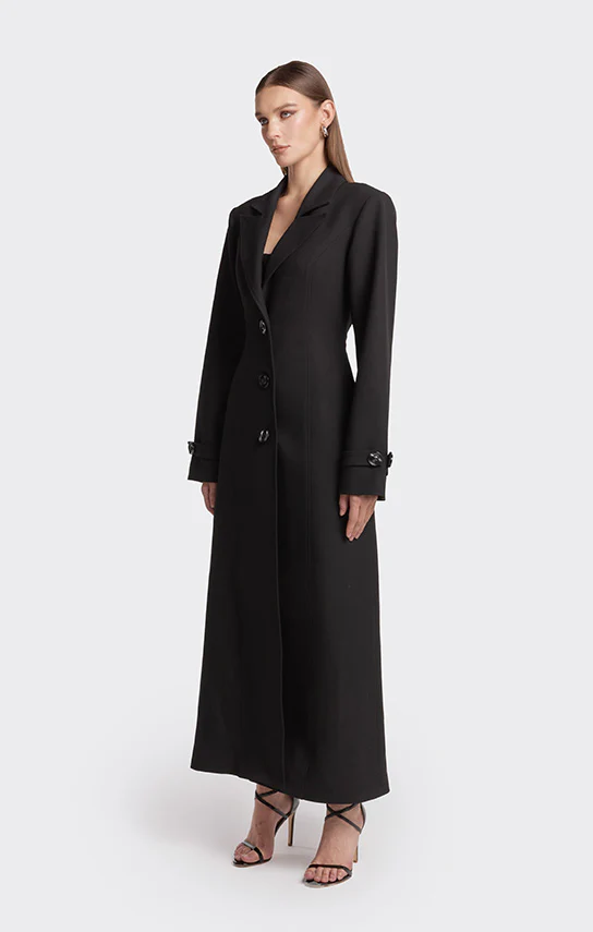 Stolen Single-Breasted Long Coat - Image 12