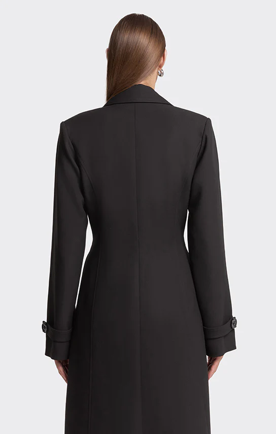 Stolen Single-Breasted Long Coat - Image 15