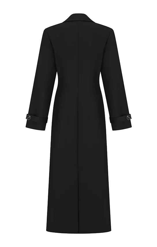 Stolen Single-Breasted Long Coat - Image 17
