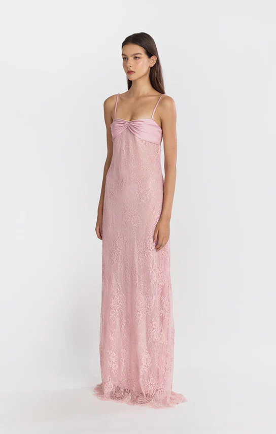 Swan Slip Maxi Dress (Lace) - Image 13