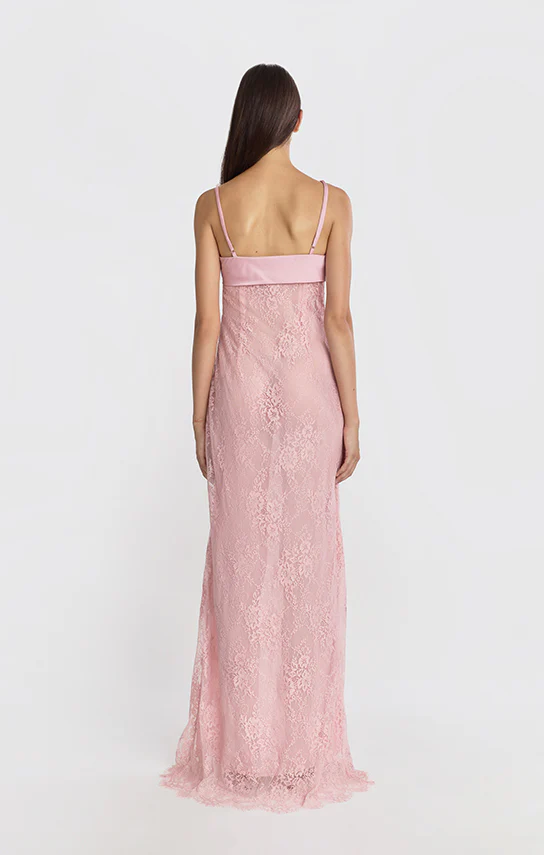 Swan Slip Maxi Dress (Lace) - Image 14