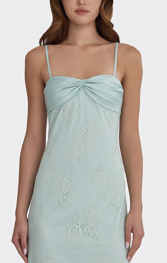 Swan Slip Maxi Dress (Lace) - Image 4