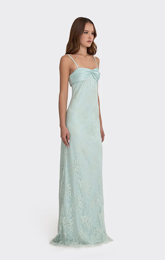 Swan Slip Maxi Dress (Lace) - Image 7
