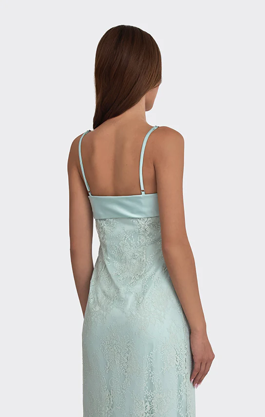 Swan Slip Maxi Dress (Lace) - Image 8