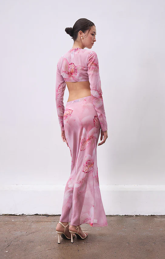Twisted Chiffon Top (Exclusive Print) - Image 7