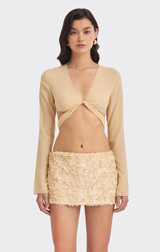 Twisted Chiffon Top - Image 2
