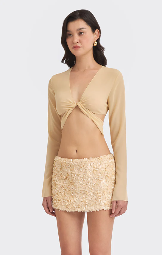 Twisted Chiffon Top - Image 4