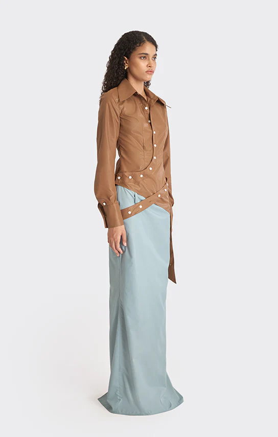 Wrap Button Shirt - Image 12
