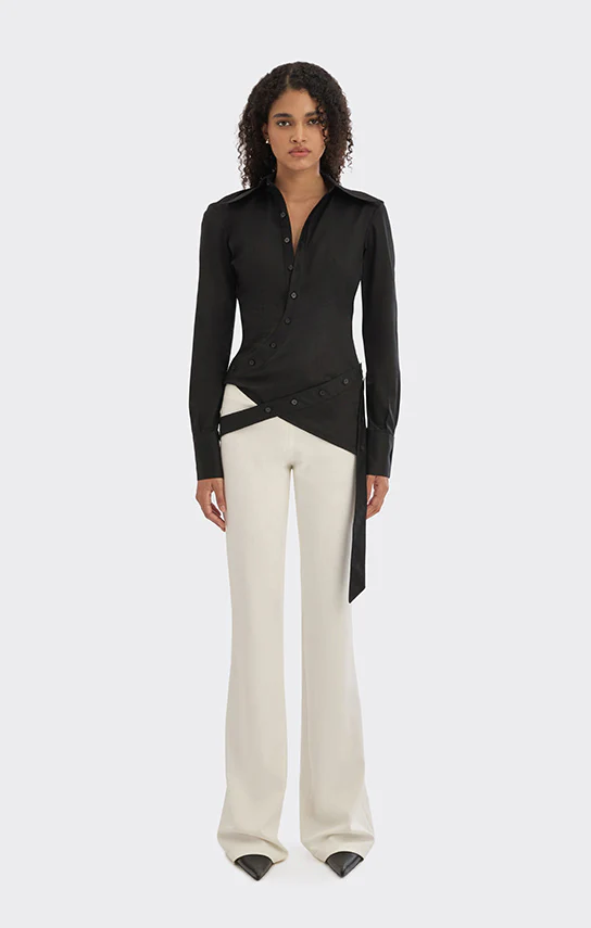 Wrap Button Shirt - Image 15