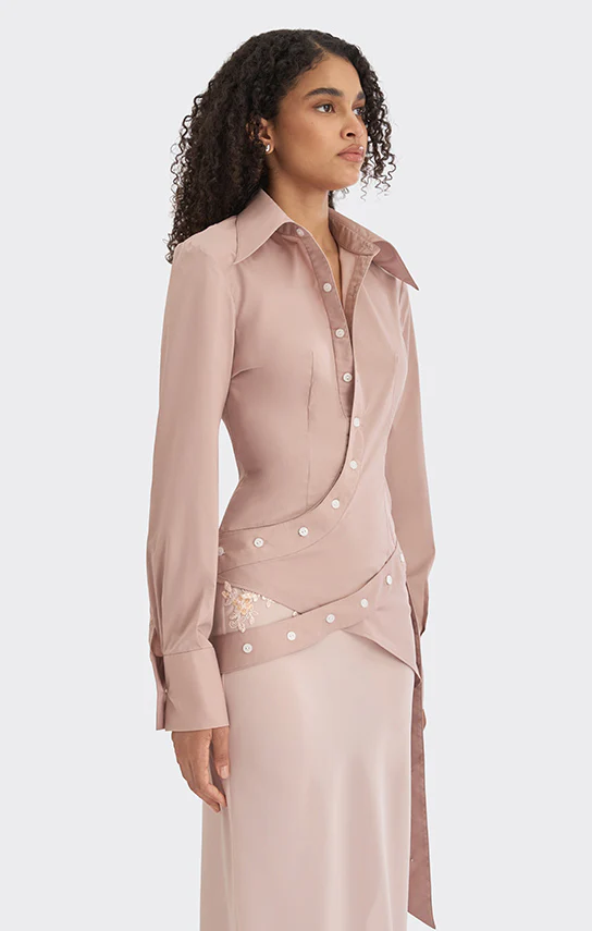 Wrap Button Shirt - Image 7