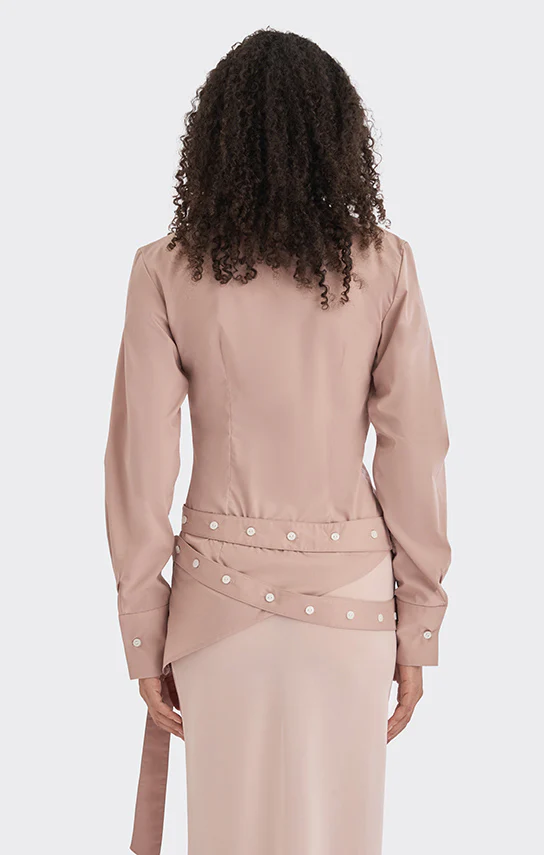 Wrap Button Shirt - Image 9